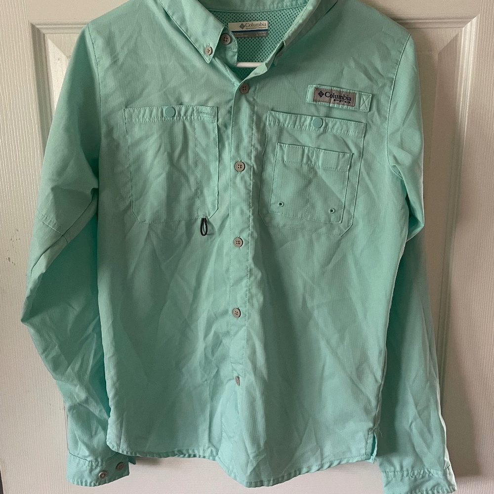 Boys Columbia PFG fishing shirt